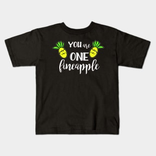 Funny Pineapple Quote Kids T-Shirt